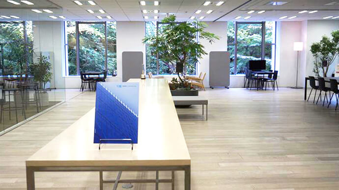 シー・エス・ビルサービス社内風景（エントランス）