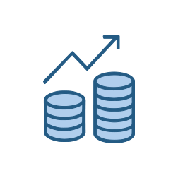 昇給年1回のアイコン