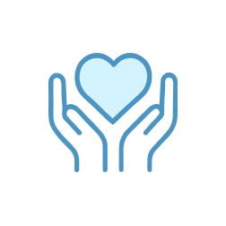 各種社会保険制度完備のアイコン