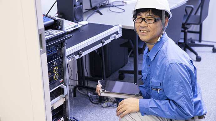 設備管理のお仕事風景